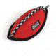 Katie's Bumpers Football Dog Toy, Red, HH30RED