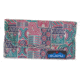 KAVU Big Spender Tri-Fold Wallet, Patchadoodle, 965-773-