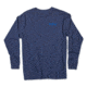 KAVU Klear Above Long Sleeve T Shirts - Mens, Navy, L, 825-96-3