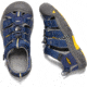 KEEN Big Kids Newport H2 Sandals, Blue Depths/Gargoyle, 3, 1009962-477-3