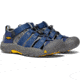 KEEN Big Kids Newport H2 Sandals, Blue Depths/Gargoyle, 3, 1009962-477-3