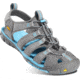 KEEN Clearwater CNX Sandals - Womens, Gargoyle/Norse Blue, 5, 1008772-020-5