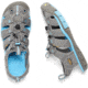 KEEN Clearwater CNX Sandals - Womens, Gargoyle/Norse Blue, 5, 1008772-020-5