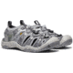 KEEN Evofit One Sandals - Mens, Paloma/Raven, 7, 1018868-1-7