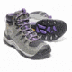 KEEN Gypsum Ii Mid Waterproof Hiking Boots - Women's, Earl Grey/Purple Plumeria, 7.5 US, 1017679-1-7.5