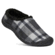 KEEN Howser Slide Slippers - Womens, Black Plaid/Black, Medium, 9, 1021846-001-9