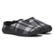 KEEN Howser Slide Slippers - Womens, Black Plaid/Black, Medium, 9, 1021846-001-9