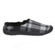 KEEN Howser Slide - Women's, Black Plaid/Black, Medium, 11, 1021846-001-11