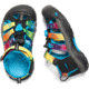 KEEN Little Kids Newport H2 Sandals, Rainbow Tie Dye, 8, 1018447-1-8