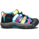 KEEN Little Kids Newport H2 Sandals, Rainbow Tie Dye, 8, 1018447-1-8