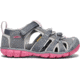 KEEN Little Kids Seacamp II CNX Sandals, Steel Grey/Rapture Rose, 13, 1020682-15-13