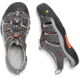 KEEN Newport H2 Sandals - Mens, Magnet/Nasturtium, 7, 1016287-001-7