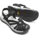 KEEN Rose Sandal - Womens, Black/Neutral Gray, 5, 1008783-029-5