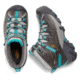 KEEN Targhee II Mid Waterproof Hiking Boots - Women's, Gargoyle/Caribbean Sea, 7, 1010137-025-7