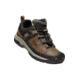 KEEN Targhee Low Waterproof Hiking Shoe - Kids, Dark Earth/Golden Brown, 3 US, 1019828-1-3