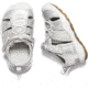 KEEN Toddlers Moxie Sandals - Kids, Silver, 4, 1018367-900-4