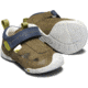 KEEN Toddlers Pep Fisherman Sandals, Dark Olive/Moss, 4, 1020011-300-4