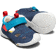 KEEN Toddlers Pep Fisherman Sandals, Dress Blues/Fiery Red, 7, 1020009-400-7
