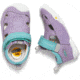 KEEN Toddlers Pep Fisherman Sandals, Sweet Lavender/Aqua Haze, 4, 1020013-500-4