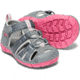KEEN Toddlers Seacamp II CNX Sandals, Steel Grey/Rapture Rose, 4, 1020647-15-4