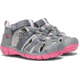 KEEN Toddlers Seacamp II CNX Sandals, Steel Grey/Rapture Rose, 4, 1020647-15-4