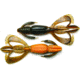Keitech Crazy Flapper, Alabama Crawn, 3.6in Twin Tail Craw/Creature, 7Pk, Bag/Blister Pack, Squid Scent Infused, CF36US07