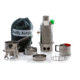 Kelly Kettle Trekker &amp; Kit, Stainless Steel, 50121