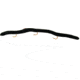 Kellys Plow Jockeys Pre-Rigged Plastic Worm, 5 1/2in, 3 Number 6 Hooks, Blackberry Black, PJ100-BBB