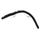 Kellys Weedless Bass Crawler Pre-Rigged Plastic Worm, 6 1/2in, 2 Sz 4 Weedless Hooks, Black/White, WBC108-BW