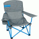 Kelty Mesh Lowdown Chair-Smoke/Paradise Blue