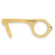 KeySmart CleanKey Copper Alloy Hand Tool, Brass, KS904-BRS