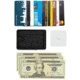 KeySmart Urban Union Slim Wallet, Black, KS836-BLK
