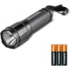 Kilimanjaro Gear 3AAA LED Tactical Flashlight, 250 Lumens
