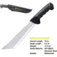 Kilimanjaro Gear TM16 Tanto Machete w/ Saw Back,16in KJ910041