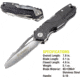 Kilimanjaro Gear Vello Folding Knife/Multi Tool,3.7in, Black G10 handle,Plain Blade KJ910036