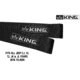 King 4WD Interior Door Straps, 1 Pair, Jeep CJ, YJ, TJ, JK &amp; JL 1976 - 2019, Black, 16010001