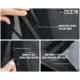 King 4WD Replacement Soft Top, Jeep Wrangler JK 2 Door 2007 - 2009, w/ Tinted Windows, Black Diamond, 14010335