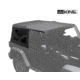 King 4WD Replacement Soft Top, Jeep Wrangler JK 2 Door 2010 - 2018, w/ Tinted Windows, Black Diamond, 14010535