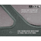 King 4WD Replacement Soft Top, Jeep Wrangler TJ 1997 - 2006, w/ Upper Doors, Tinted Windows, Black Diamond, 14010135