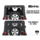 King 4WD Replacement Soft Top With Tinted Upper Doors, TJ, Black Diamond, 14010135T