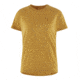 Klattermusen Eir Rain Short Sleeve Tee, Womens, Dark Honey, Small, 20623W82-400-S