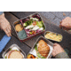 Klean Kanteen Half Snack Box, 2.8oz, Brushed Stainless, 1010618