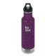 Klean Kanteen Insulated Classic W/ Loop Cap, 20oz, Wntr Plum, Purple, 18/8 Stainless Steel, Polyprop, KK-43533