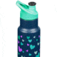 Klean Kanteen Insulated Kid Classic Narrow, 12oz, Navy Hearts, 1008873