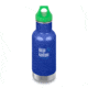 Klean Kanteen Insulated Kid Classic W/ Loop Cap, 12oz, Cstl, Coastal Waters, 18/8 Stainless Steel, Polyprop, KK-44110