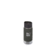Klean Kanteen Insulated Wide W/ Caf Cap 2, 12oz, Shle Blk, Shale Black, 18/8 Stainless Steel, Polyprop, KK-43687