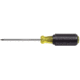 Klein Tools #2 Square Screwdriver, 4In Round Shank, Orange/Black, 662