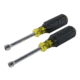 Klein Tools 2Piece Nut Driver Set, Magnetic Nut Drivers, 3In Shafts, Black/Yellow, 630M