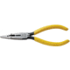 Klein Tools Connector Crimping Needle Nose Pliers, 7In, Yellow, VDV026-049