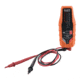 Klein Tools Electronic AC/ DC Voltage Tester, 12 - 600V, Orange/Black, ET60